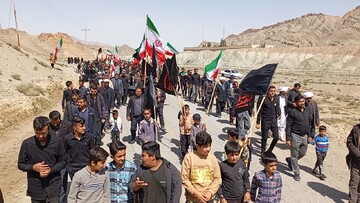 تصاویر/ حال و هوای روستاهای لانو در اربعین رهبر شهید