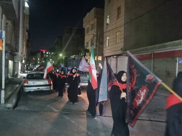 تصاویر / اربعین قائد امت در منطقه ۱۹ تهران