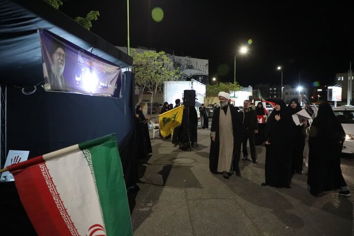 تصاویر/ بازدید نماینده رهبر معظم انقلاب در استان از مواکب عزت و اقتدار شهرستان سمنان