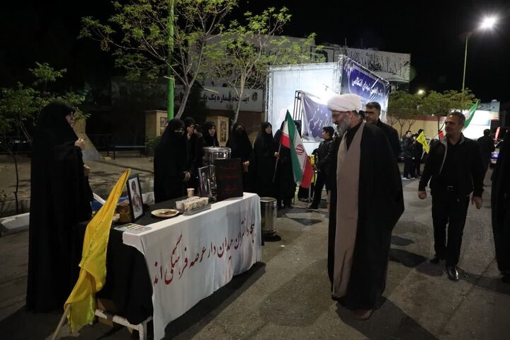تصاویر/ بازدید نماینده رهبر معظم انقلاب در استان از مواکب عزت و اقتدار شهرستان سمنان