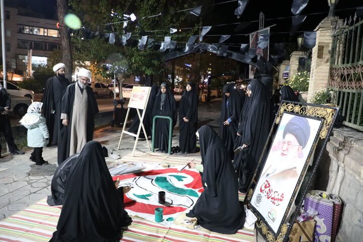 تصاویر/ بازدید نماینده رهبر معظم انقلاب در استان از مواکب عزت و اقتدار شهرستان سمنان