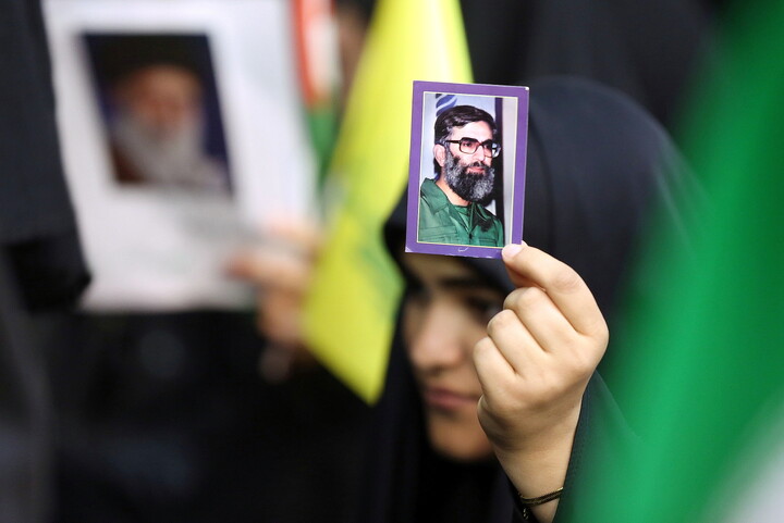 تصاویر/ مراسم اربعین رهبر شهید انقلاب در حرم مطهر بانوی کرامت
