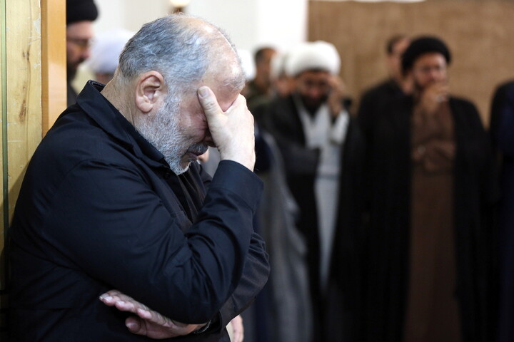 تصاویر/ مراسم اربعین رهبر شهید انقلاب در حرم مطهر بانوی کرامت
