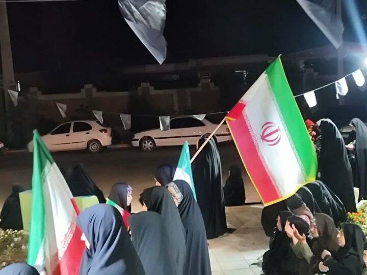 تصاویر/ شب سی‌ونهم دفاع خیابان در یزدان آباد