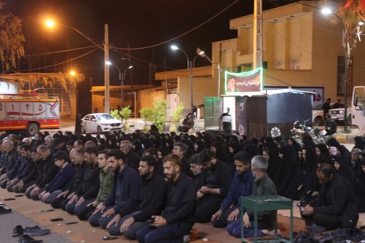 تصاویر/ شب سی‌ونهم دفاع خیابان در اندوهجرد