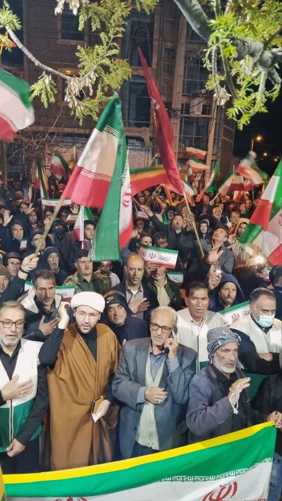 تصاویر/ شب سی‌ونهم دفاع خیابان در رابر