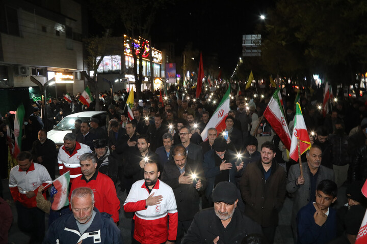 مراسم چهلم رهبر شهید امت در شهرکرد