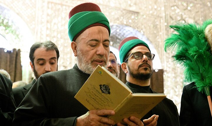 تصاویر/ تشرف قائم مقام تولیت حرم امام حسین(ع) به حرم حضرت عبدالعظیم(ع)