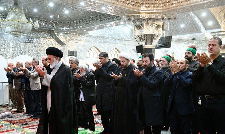 تصاویر/ تشرف قائم مقام تولیت حرم امام حسین(ع) به حرم حضرت عبدالعظیم(ع)