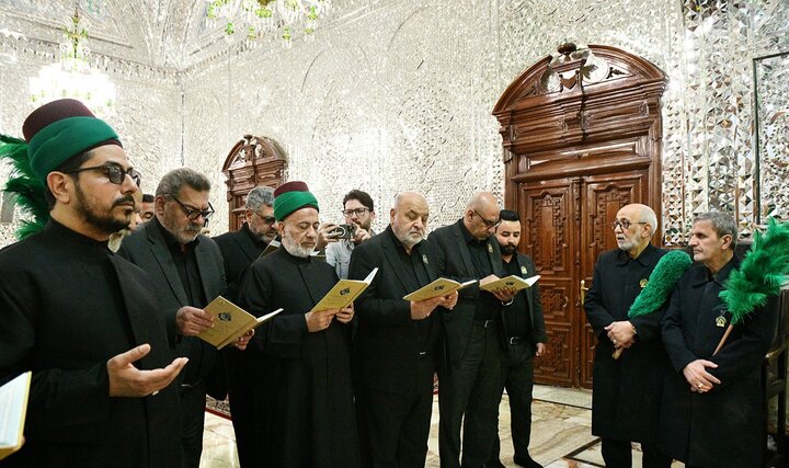 تصاویر/ تشرف قائم مقام تولیت حرم امام حسین(ع) به حرم حضرت عبدالعظیم(ع)
