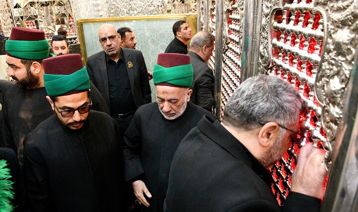تصاویر/ تشرف قائم مقام تولیت حرم امام حسین(ع) به حرم حضرت عبدالعظیم(ع)