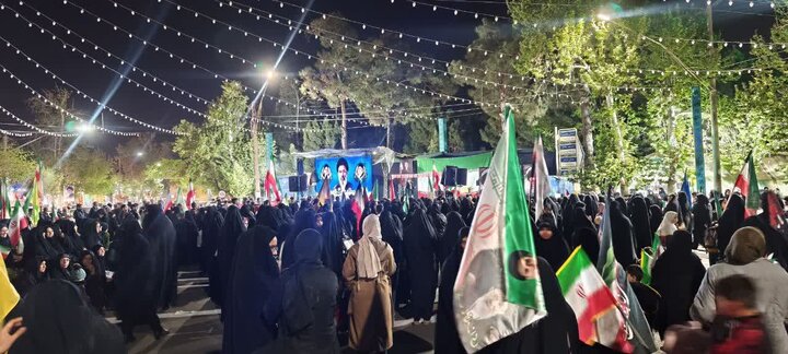 تصاویر/ شب سی‌ونهم دفاع خیابان در ماهان