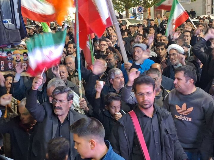 تصاویر/ شب سی‌ونهم دفاع خیابان در ماهان