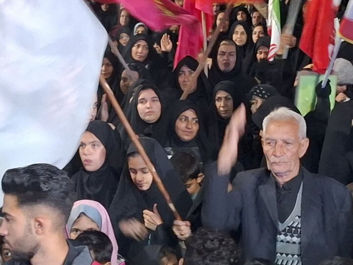 تصاویر/ شب سی‌ونهم دفاع خیابان در ماهان