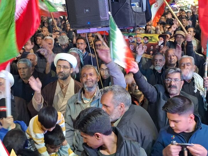 تصاویر/ شب سی‌ونهم دفاع خیابان در ماهان