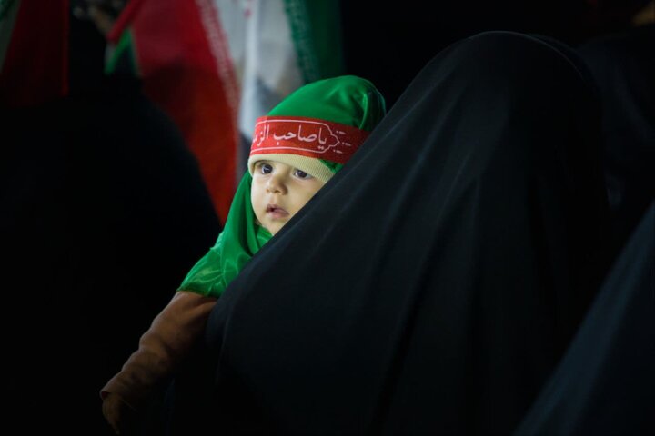 فیلم| بزرگداشت شیرخوارگان شهید