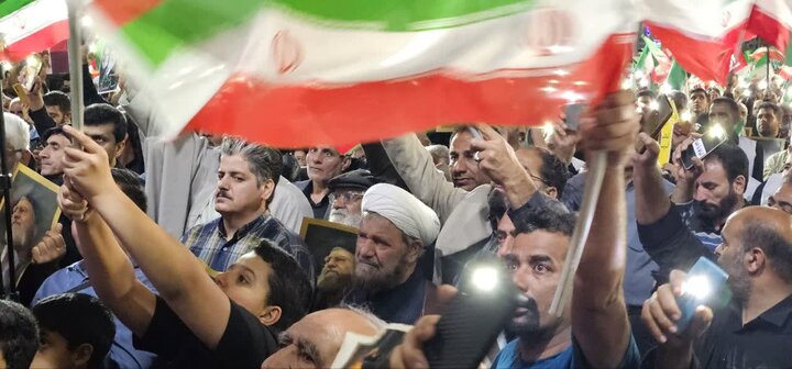 تصاویر/ شب سی‌ونهم دفاع خیابان در جیرفت