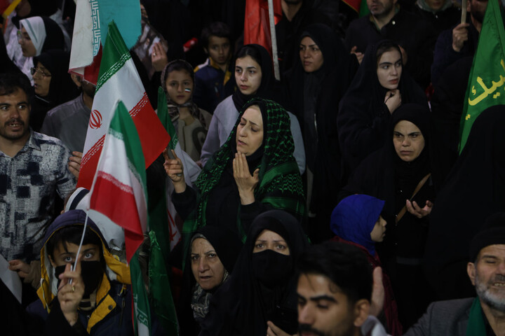 تصاویر / آیین اربعین شهادت قائد امت و دانش‌آموزان میناب در همدان
