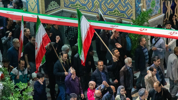 تصاویر /سی و نهمین تجمع مردمی شهرستان آران و بیدگل در نجف ایران؛