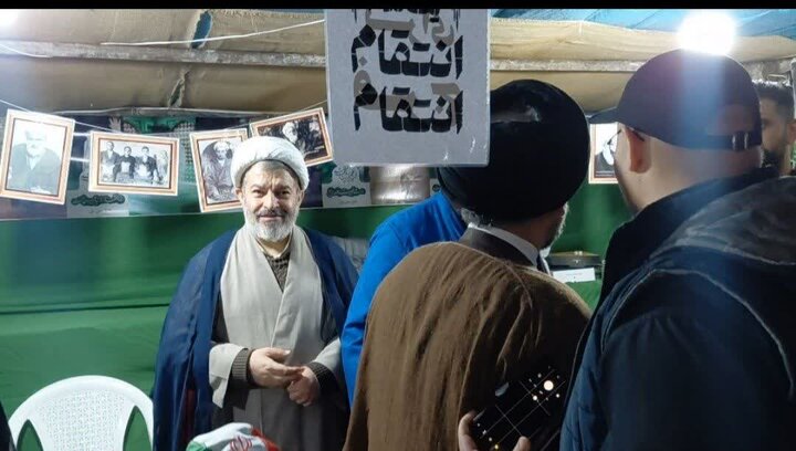 تصاویر / موکب شهدای روحانی شهرستان آمل در ایستگاه نوزدهم فروردین