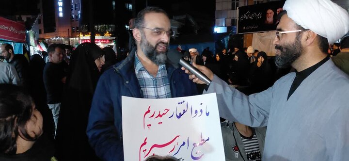 تصاویر / موکب شهدای روحانی شهرستان آمل در ایستگاه نوزدهم فروردین
