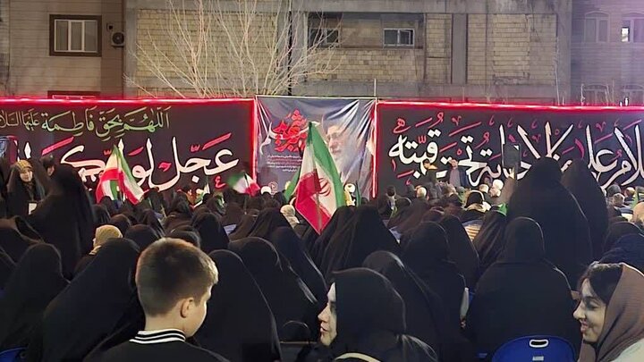 تصاویر/ مراسم بزرگداشت چهلمین روز شهادت امام خامنه‌ای به همت حوزه علمیه آذربایجان غربی