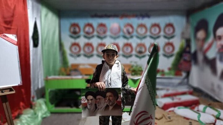 تصاویر/ مراسم بزرگداشت چهلمین روز شهادت امام خامنه‌ای به همت حوزه علمیه آذربایجان غربی