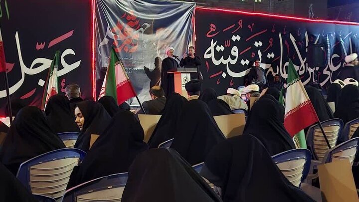 تصاویر/ مراسم بزرگداشت چهلمین روز شهادت امام خامنه‌ای به همت حوزه علمیه آذربایجان غربی