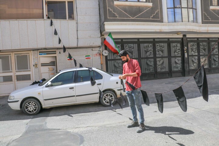تصاویر| سیاه پوش کردن بیرجند