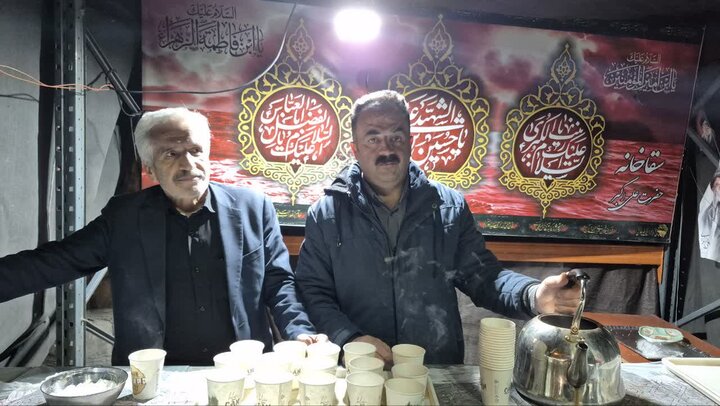 تصاویر /  تجمع مردمی رینه در ایستگاه نوزدهم فروردین