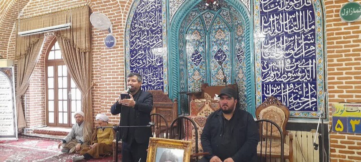 تصاویر / مراسم چهلم رهبر شهید در اسکو