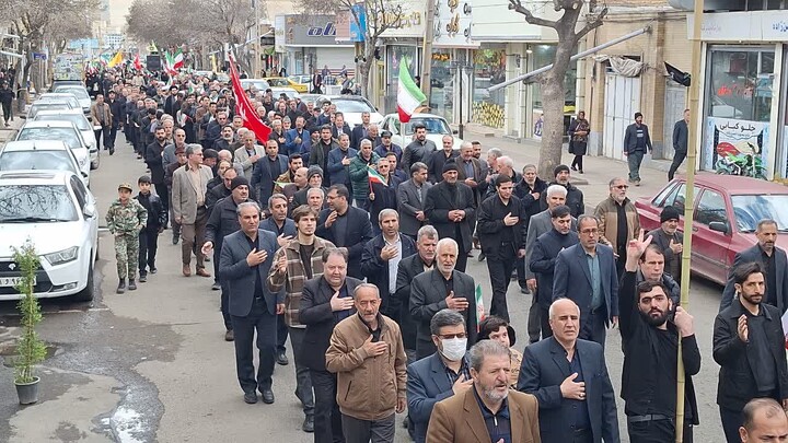 تصاویر / مراسم چهلم رهبر شهید در اهر