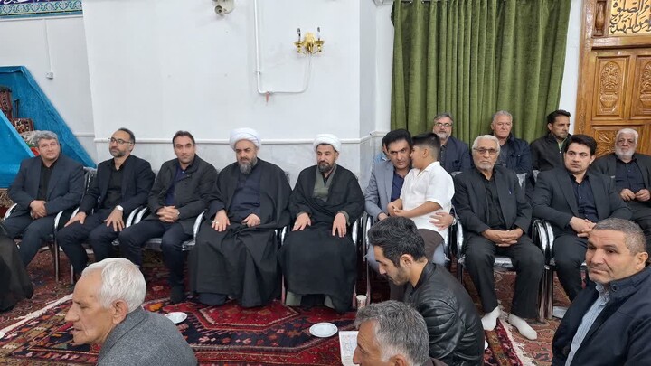 تصاویر / مراسم چهلم رهبر شهید در ترکمنچای