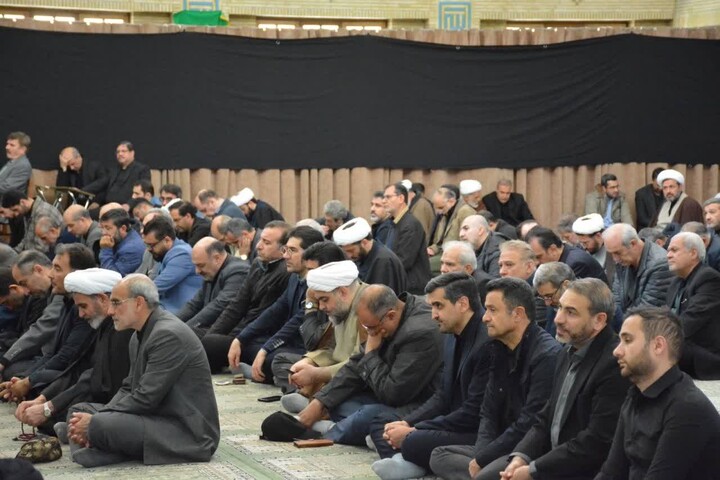 تصاویر / مراسم چهلم رهبر شهید در دانشگاه تبریز