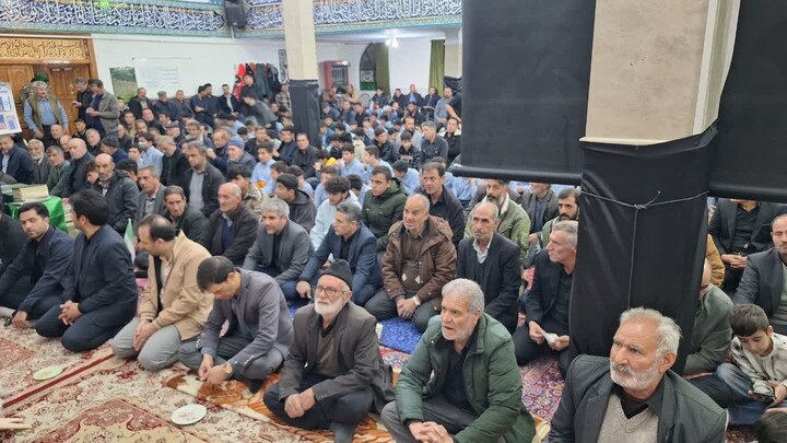 تصاویر / مراسم چهلم رهبر شهید در ترکمنچای
