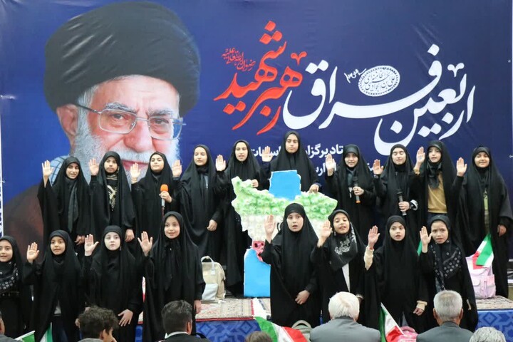 تصاویر / مراسم چهلم رهبر شهید در جلفا