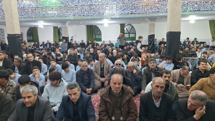 تصاویر / مراسم چهلم رهبر شهید در ترکمنچای
