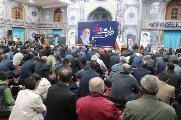 تصاویر / مراسم چهلم رهبر شهید در جلفا