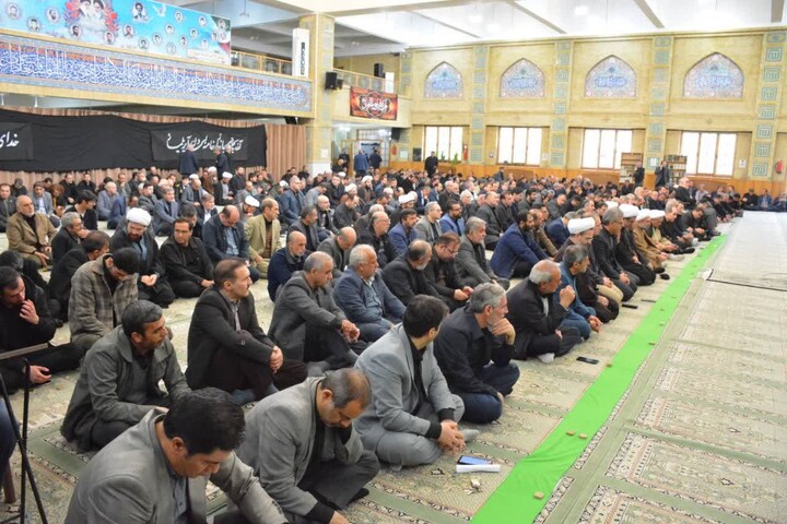 تصاویر / مراسم چهلم رهبر شهید در دانشگاه تبریز