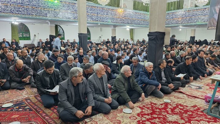 تصاویر / مراسم چهلم رهبر شهید در ترکمنچای