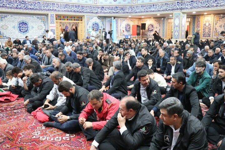 تصاویر / مراسم چهلم رهبر شهید در جلفا
