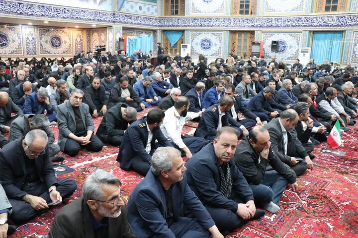 تصاویر / مراسم چهلم رهبر شهید در جلفا