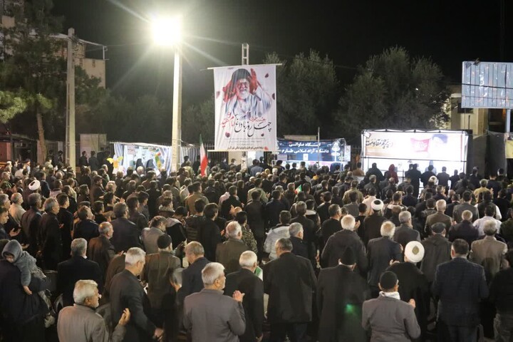 تصاویر / مراسم چهلم رهبر شهید در طارم