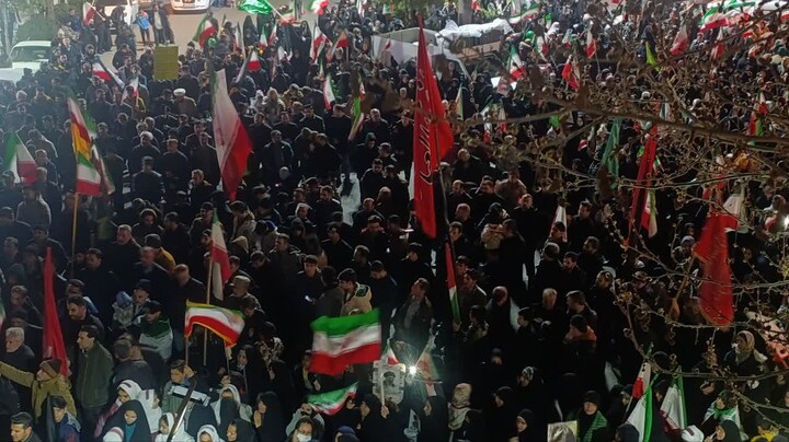 تصاویر / مراسم چهلم رهبر شهید در ماهنشان