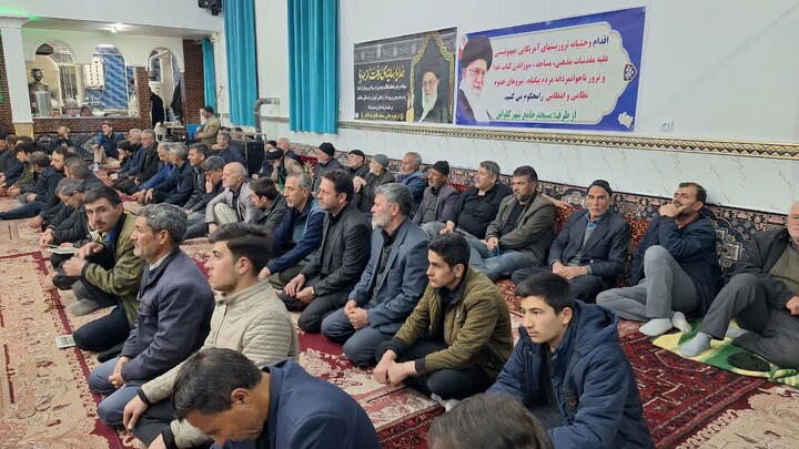 تصاویر / مراسم چهلم رهبر شهید در کلوانق