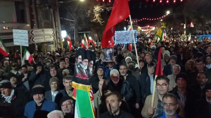 تصاویر/مراسم اربعین امام شهید در الیگودرز