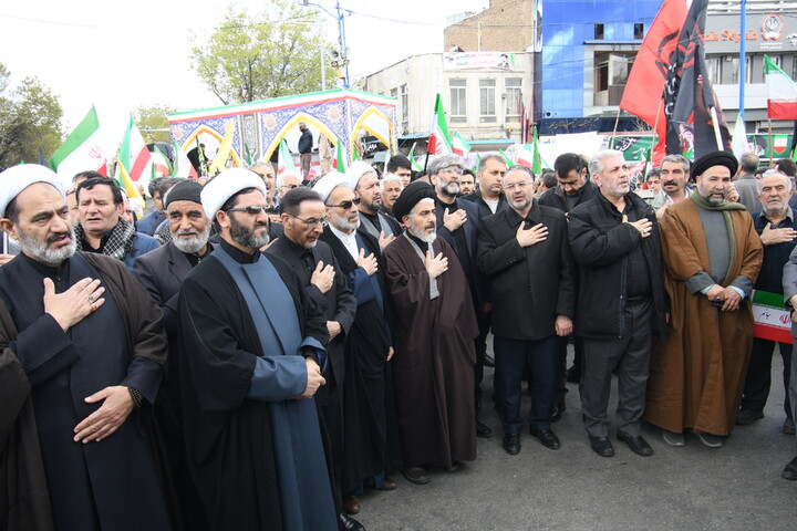 تصاویر/ بزرگداشت اربعین شهادت حضرت امام خامنه‌ای در ارومیه