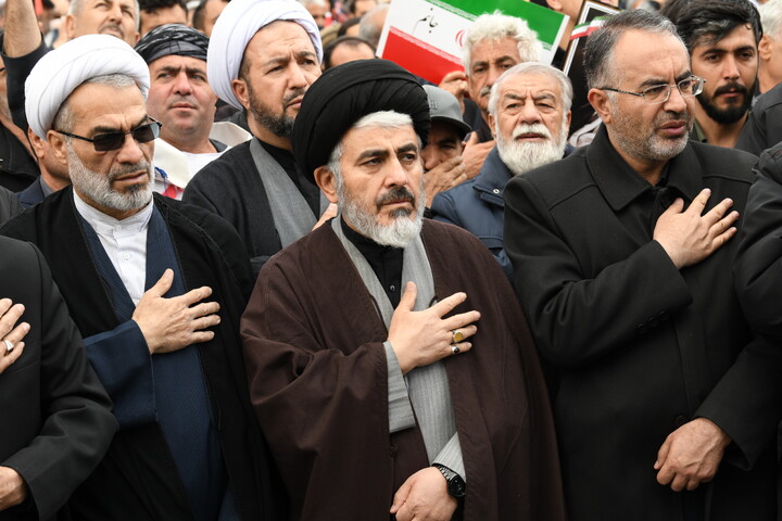 تصاویر/ بزرگداشت اربعین شهادت حضرت امام خامنه‌ای در ارومیه