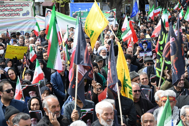 تصاویر/ بزرگداشت اربعین شهادت حضرت امام خامنه‌ای در ارومیه
