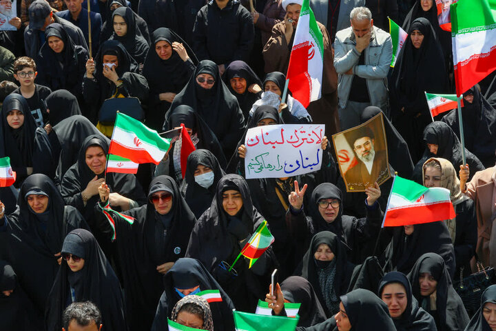تصاویر/ مراسم اربعین رهبر شهید انقلاب در تبریز